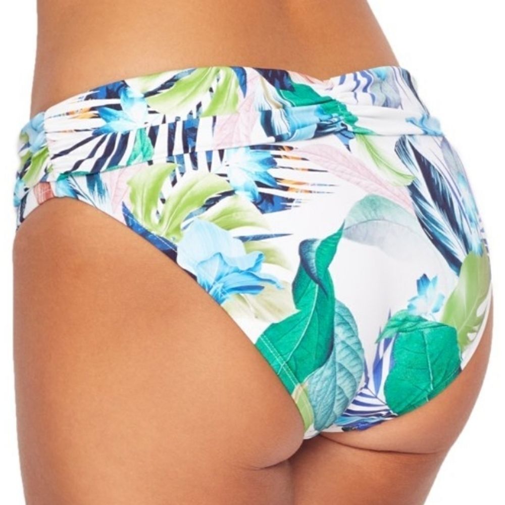 La Blanca Womens In The Moment Banded Hipster Bikini Bottom Style sz 4 - Picture 3 of 8